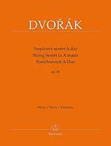 Antonin Leopold Dvorak Notenblätter Sextett A-Dur op.48