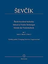 Otokar Sevcik Notenblätter Schule der Violintechnik op.1 Band 3