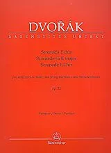 Antonin Leopold Dvorak Notenblätter Serenade E-Dur op.22