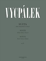 Ladislav Vycpalek Notenblätter Suite op.21
