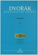 Kartonierter Einband Rusalka op. 114 - Lyrisches Märchen in drei Akten von Antonín Dvorák