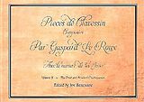 Gaspard Leroux Notenblätter Pieces de clavecin vol.2