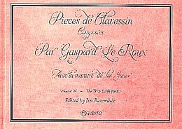 Gaspard Leroux Notenblätter Pieces de clavecin vol.3
