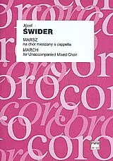 Józef Swider Notenblätter MARCH