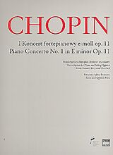 Frédéric Chopin Notenblätter Concerto in e Minor no.1 op.11