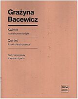 Grazyna Bacewicz Notenblätter Quintet