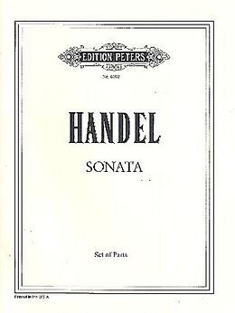 Georg Friedrich Händel Notenblätter Sonate op.2,8