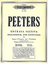 Flor Peeters Notenblätter Entrata festiva