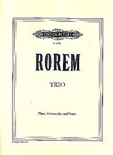 Ned Rorem Notenblätter Trio