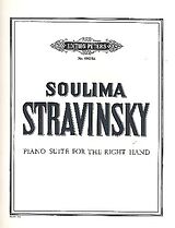 Soulima Strawinsky Notenblätter Piano suite for the right hand