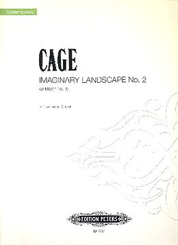 John Cage Notenblätter Imaginary Landscape no.2