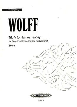 Christian Wolff Notenblätter Trio V for James Tenney