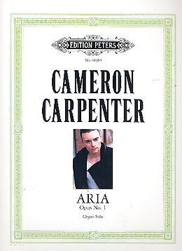 Cameron Carpenter Notenblätter Aria op.1