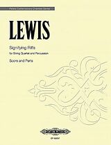 George Lewis Notenblätter Signifying Riffs