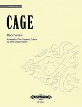 John Cage Notenblätter Bacchanale