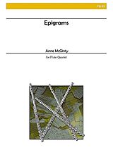 Anne McGinty Notenblätter Epigrams for flute