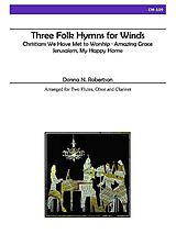  Notenblätter 3 Folk Hymns for Winds