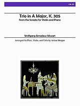Wolfgang Amadeus Mozart Notenblätter Trio in A Major KV305