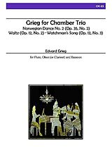 Edvard Hagerup Grieg Notenblätter Grieg for Chamber Trio