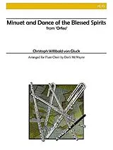 Christoph Willibald Gluck Notenblätter Minuet and Dance of the blessed