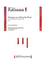 Franz Vinzenz Krommer Notenblätter Variations on a Theme by Pleyel