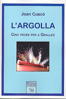Joan Cuscó Notenblätter LArgolla für 1-3 Dulziane und Pauken