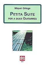 Miquel Ortega Notenblätter Petita suite for 2 guitars