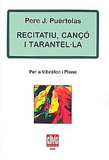 Pere J. Puértolas Notenblätter Recitatiu, Canco i Tarantella