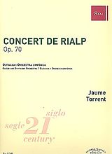 Jaume Torrent Notenblätter Concert de Rialp op.70