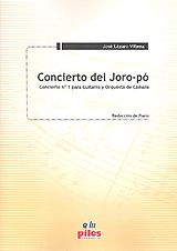 José Lázaro Villena Notenblätter Concierto del Joro-pó para guitarra y