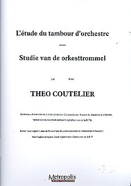 Theo Coutelier Notenblätter Létude du tambour dans lorchestre