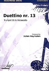 Julien Keymolen Notenblätter Duettino no.13