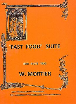 Willy Mortier Notenblätter Fast Food Suite op.28
