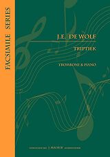 J.E. De Wolf Notenblätter Triptiek