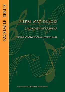 Pierre Max Dubois Notenblätter 5 Mouvements brefs