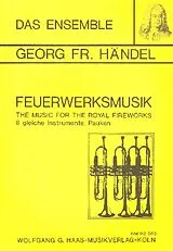 Georg Friedrich Händel Notenblätter Feuerwerksmusik für 6 gleiche