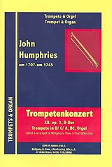 John Humphries Notenblätter Konzert D-Dur Nr.12 op.3