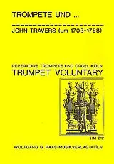 John Travers Notenblätter Trumpet Voluntary D-Dur