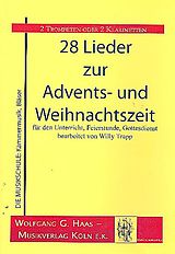  Notenblätter Lieder zur Advents- und Weihnachtszeit