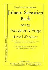 Johann Sebastian Bach Notenblätter Toccata und Fuge d-Moll BWV565