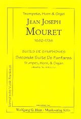Jean-Joseph Mouret Notenblätter Seconde suite de fanfares