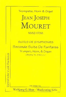 Jean-Joseph Mouret Notenblätter Seconde suite de fanfares