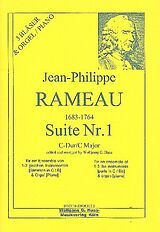 Jean Philippe Rameau Notenblätter Suite C-Dur Nr.1