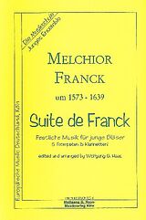 Melchior Franck Notenblätter SUITE DE FRANCK FESTLICHE MUSIK FUER
