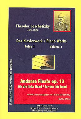 Theodor H. Leschetizky Notenblätter Andante Finale