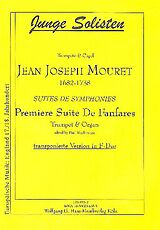 Jean-Joseph Mouret Notenblätter Premiere suite de fanfares