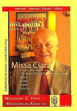 Jiri Laburda Notenblätter Missa Clara für Frauen- oder
