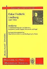 Oskar Frederik Lindberg Notenblätter Andante