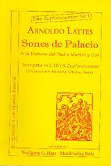 Arnoldo Lattes Notenblätter Sones de palacio