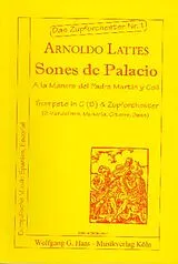 Arnoldo Lattes Notenblätter Sones de palacio